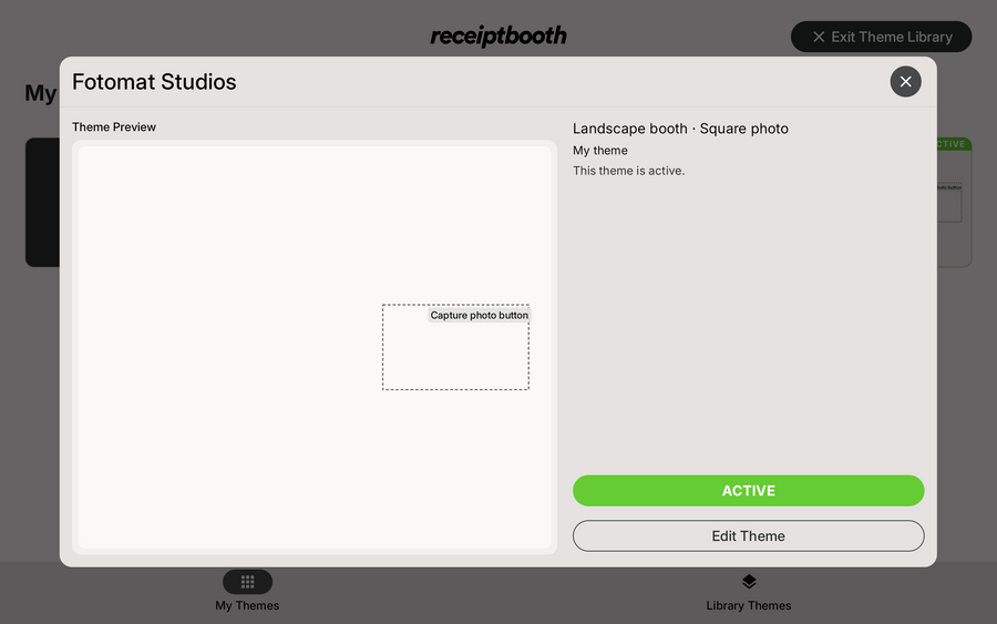 Example Photo Booth Receipt Receipt Booth