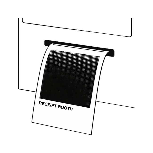 Example Photo Booth Receipt Receipt Booth